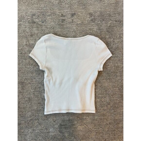 H&M Crop Top Ivory - Picture 3 of 4